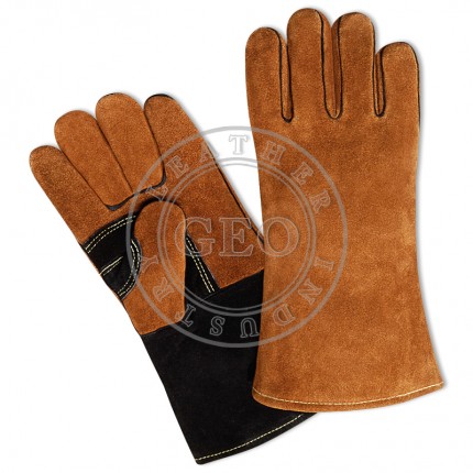 Durable Welding Gloves / Leather Gloves Safety Gloves 2017 / Pakistan Factory Supplier